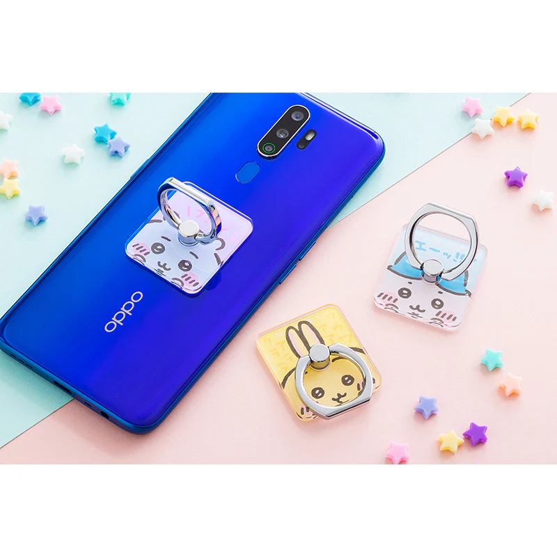 ちいかわ ひょっこりのぞくスマホリング（ハチワレ） - Image 2