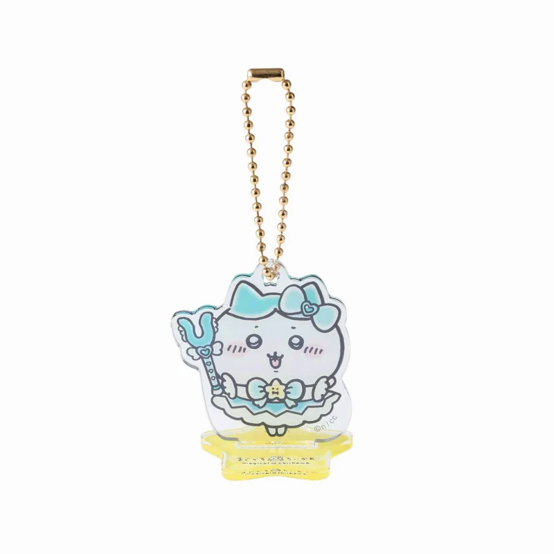 まじかるちいかわ アクスタにもなるホログラムアクリルキーホルダー（ハチワレ） - Image 3