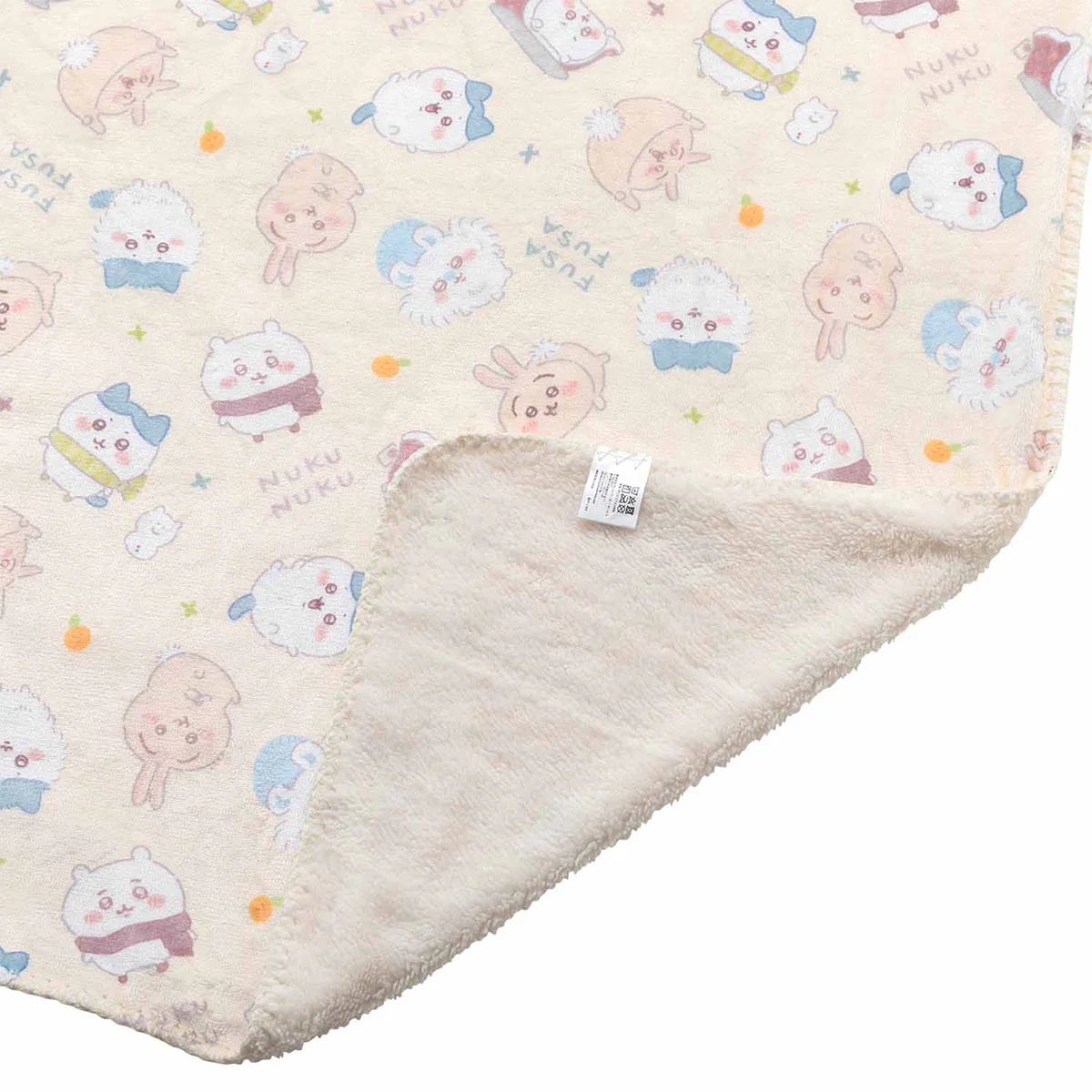 ちいかわ あったか大きめ毛布ブランケット（アイボリー） - Image 5