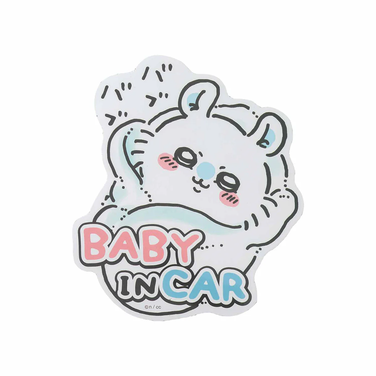ちいかわ エンジョイドライブ！カーマグネット（モモンガBABY IN CAR）