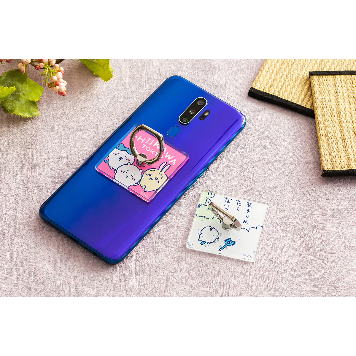 ちいかわ 東京みやげ スマホリング（あきらめたくないッッ！！） - Image 2