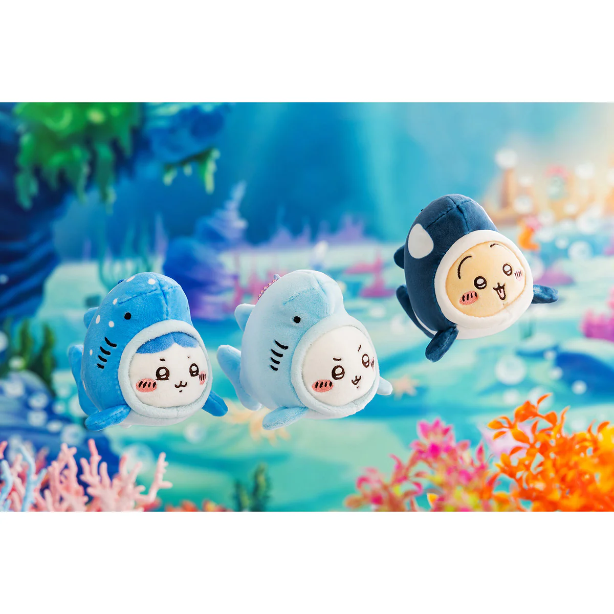 ちいかわ水族館 ジンベエザメなハチワレマスコット - Image 2