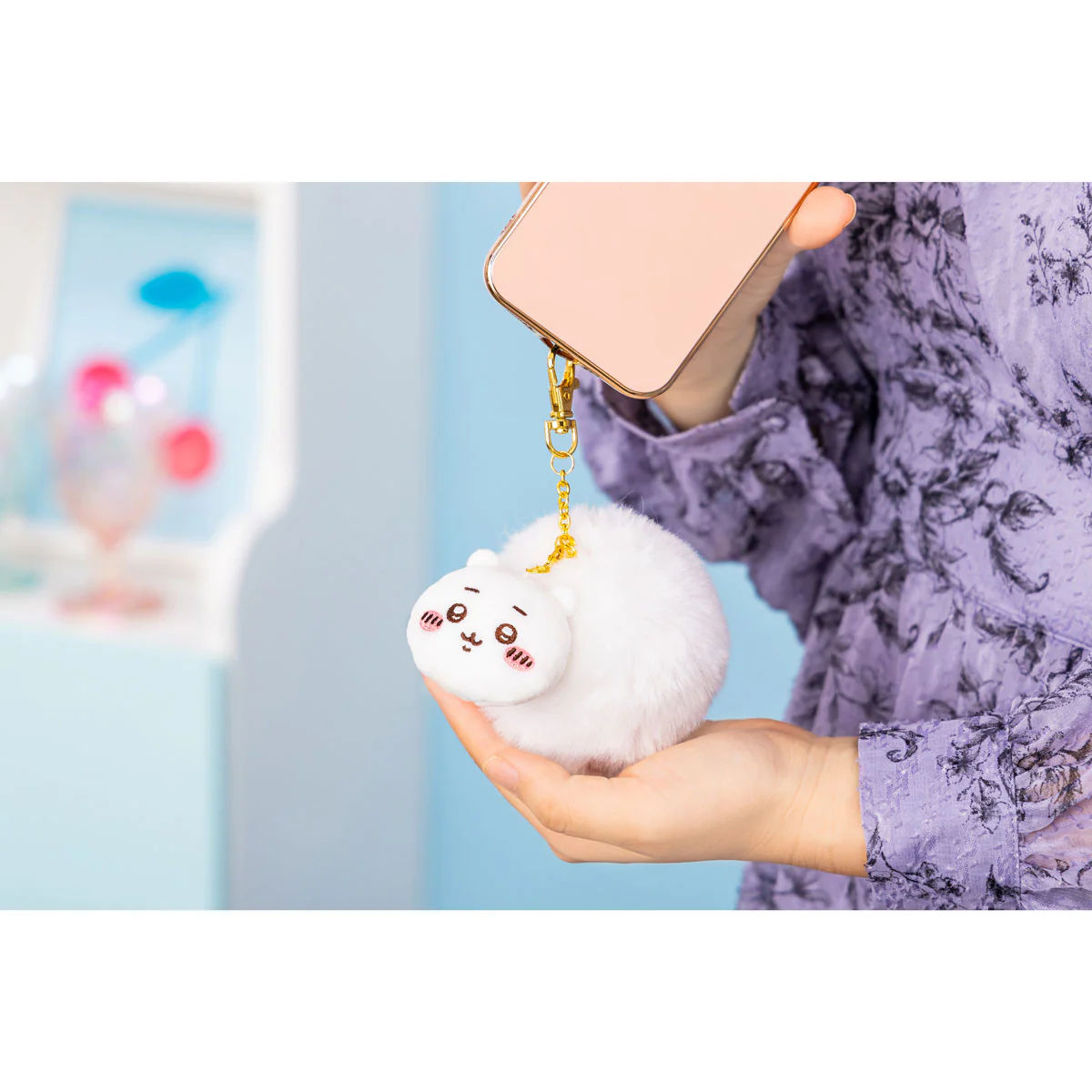 ちいかわ ぷらりん尻尾マスコット(ハチワレ) - Image 4