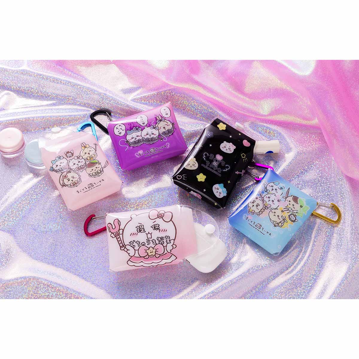 ちいかわ まじかるちいかわ カラビナ付きクリアポーチ(悪いバージョンだ) - Image 2