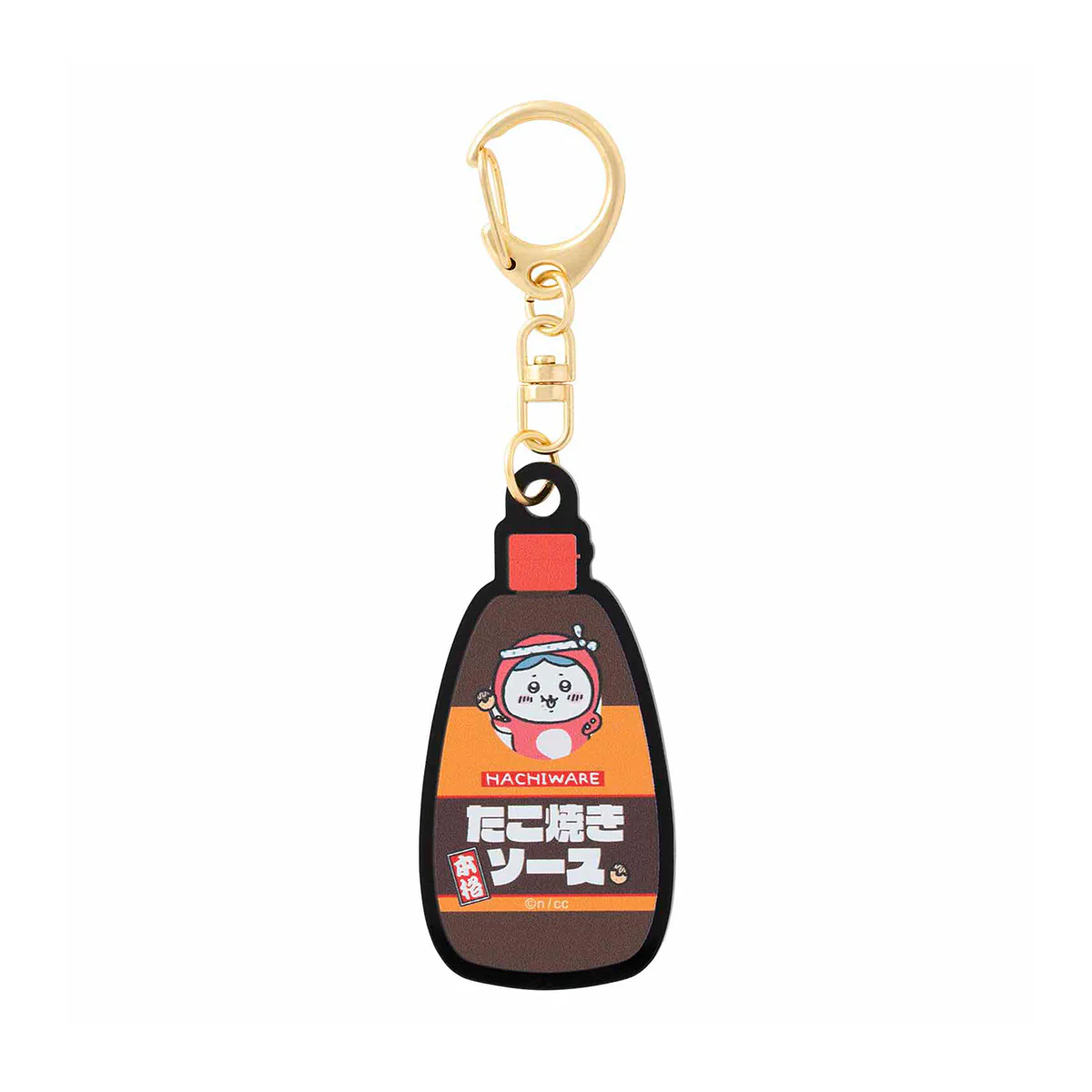 ちいかわ たこイカ カラーアクリルキーホルダー（たこ焼きソース・ハチワレ） - Image 3