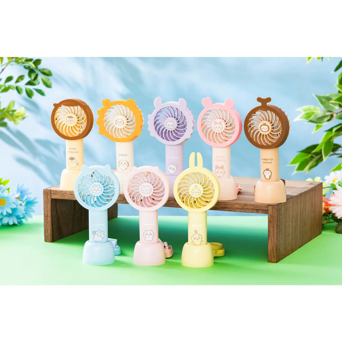 ちいかわ 2WAYポケットハンディファン（古本屋） - Image 2