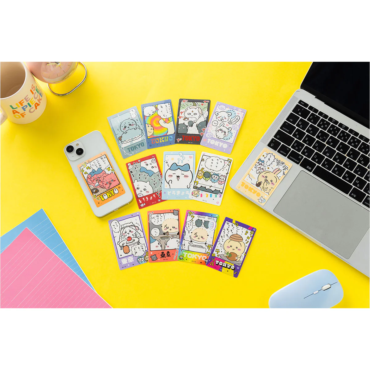 ちいかわ 東京みやげ スマホに貼れるサイズのTOKYOステッカー（ちいかわのあくむ） - Image 2