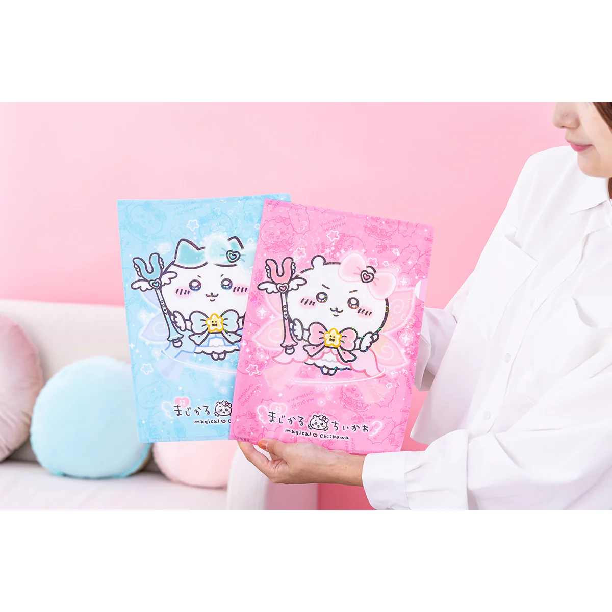 ちいかわ 超まじかるちいかわ ホログラムクリアファイル（ハチワレ） - Image 3