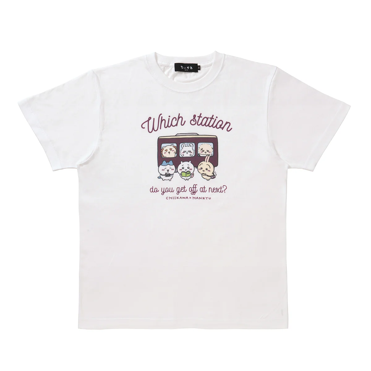ちいかわ 阪急電車なTシャツ(電車側面)