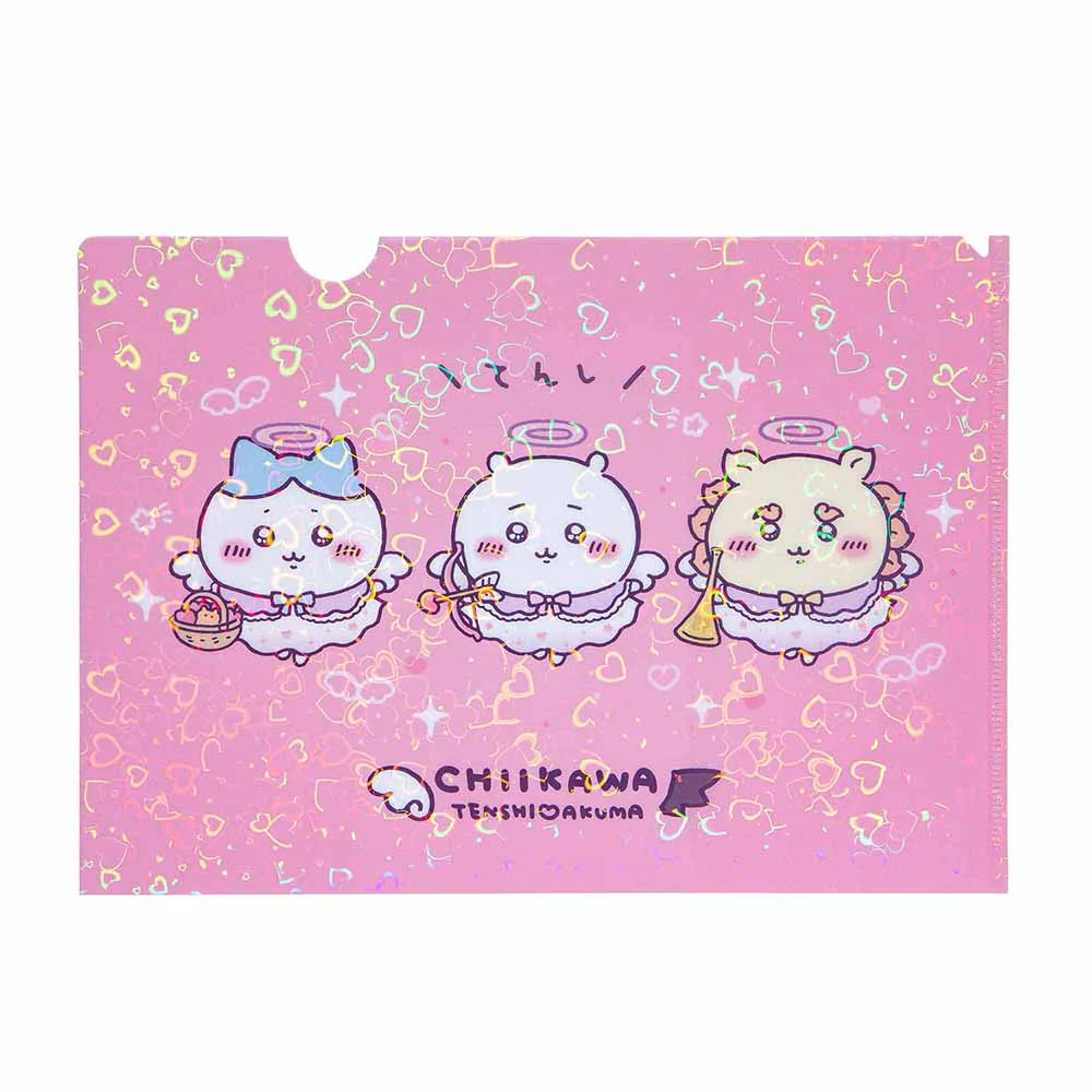 ちいかわ てんし♡あくま ホログラムA4クリアファイル（てんし）