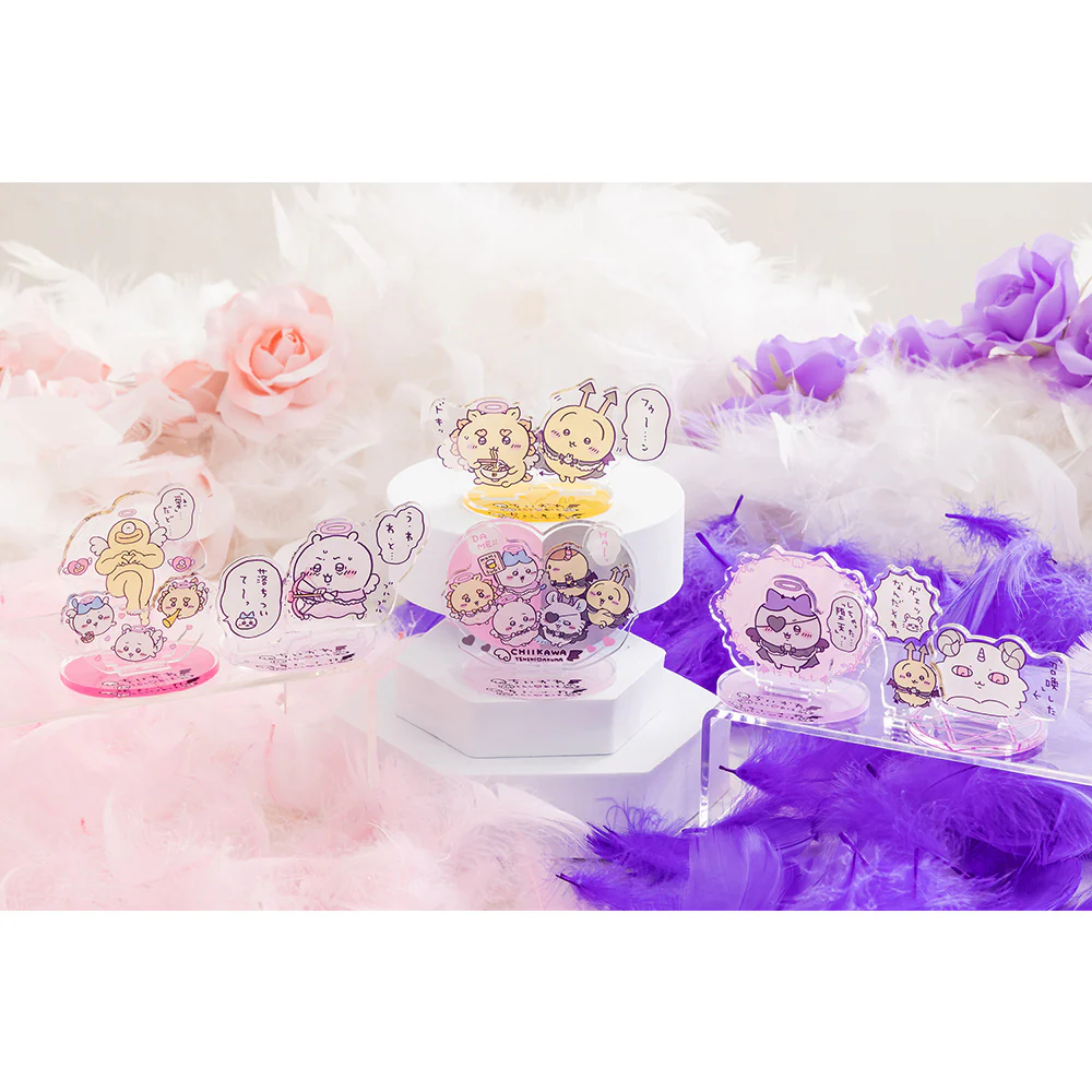 ちいかわ てんし♡あくま レイヤーアクリルスタンド（ハート） - Image 2