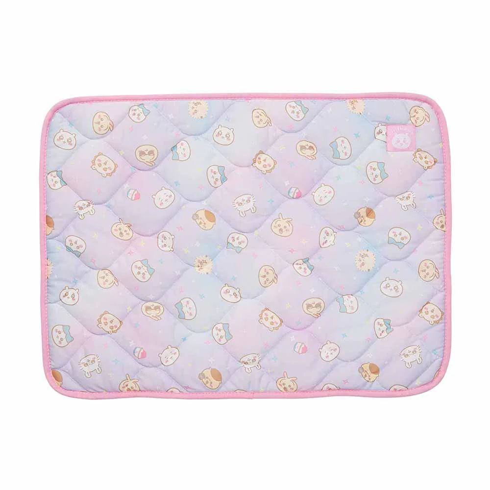 ちいかわ ひんやり大きめまくらカバー(パープル)