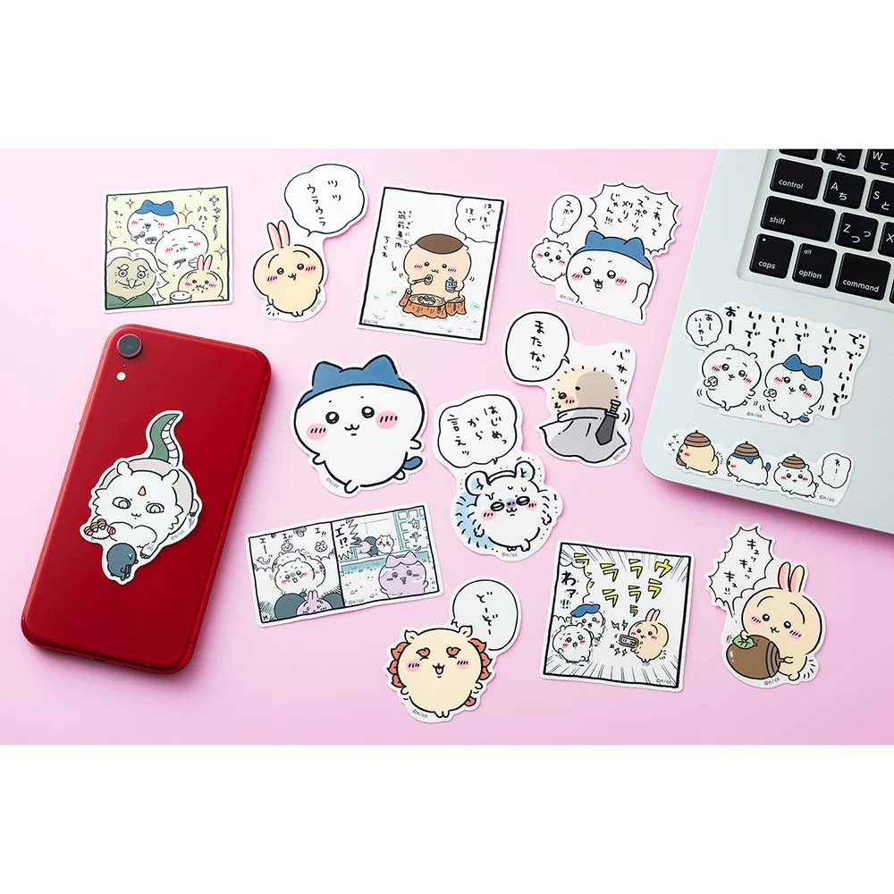 ちいかわ スマホに貼れるサイズのクリアステッカー（はじめっから言えッ） - Image 2