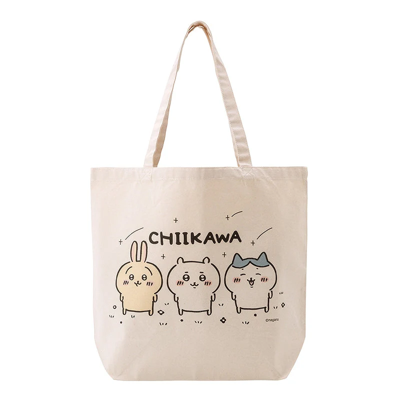 ちいかわ　大きめトートバッグ（集合）