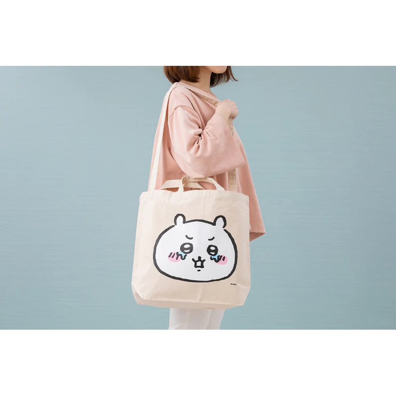 ちいかわ 肩掛け紐が長くて使いやすいトートバッグ(ちいかわ) - Image 3