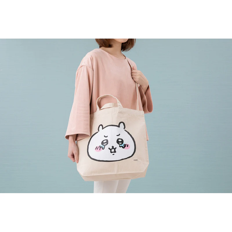ちいかわ 肩掛け紐が長くて使いやすいトートバッグ(ちいかわ) - Image 4
