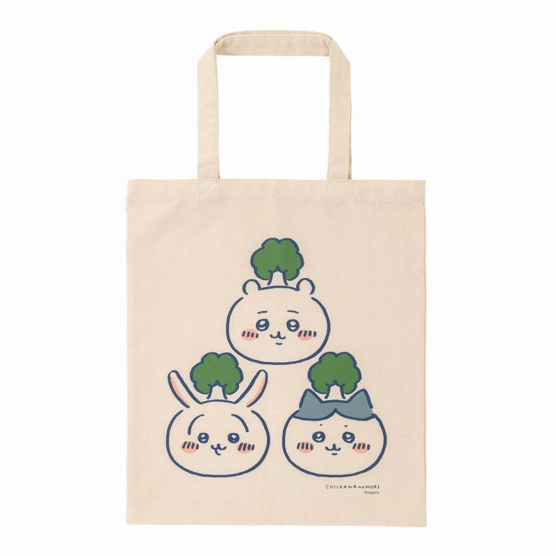 ちいかわ ちいかわの森フラットな大きめトート - Image 2