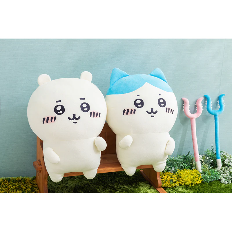 【予約終了】ちいかわ 討伐棒をもった特大ぬいぐるみ(ちいかわ+ハチワレ)【2体セット】(二次受注)※特典缶バッジなし/2倍送料【8月上旬より順次発送予定】【クレジットカード決済のみ可】【他の予約商品・通常商品と同時購入・配送希望日指定不可】【キャンペーン対象外】 - Image 4
