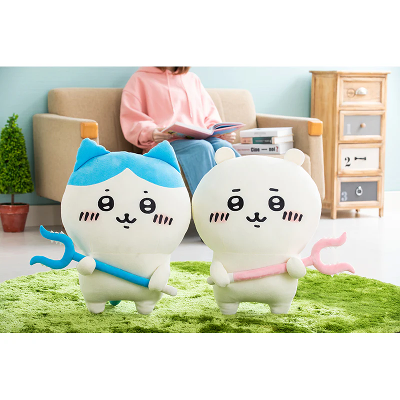 【予約終了】ちいかわ 討伐棒をもった特大ぬいぐるみ(ちいかわ+ハチワレ)【2体セット】(二次受注)※特典缶バッジなし/2倍送料【8月上旬より順次発送予定】【クレジットカード決済のみ可】【他の予約商品・通常商品と同時購入・配送希望日指定不可】【キャンペーン対象外】 - Image 5