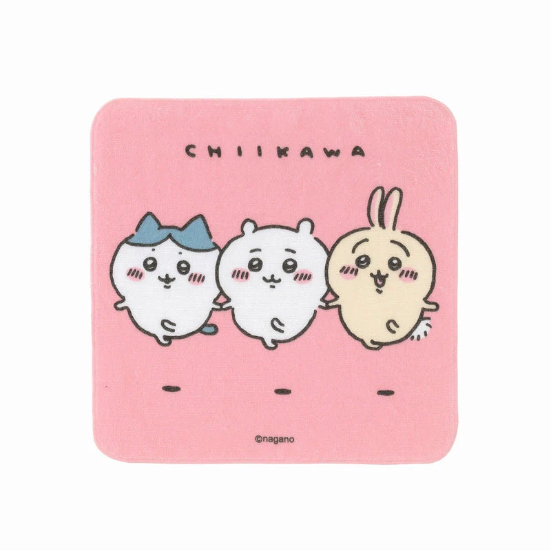 ちいかわ なかよしおでかけ大きめハンドタオル（ジャンプ）