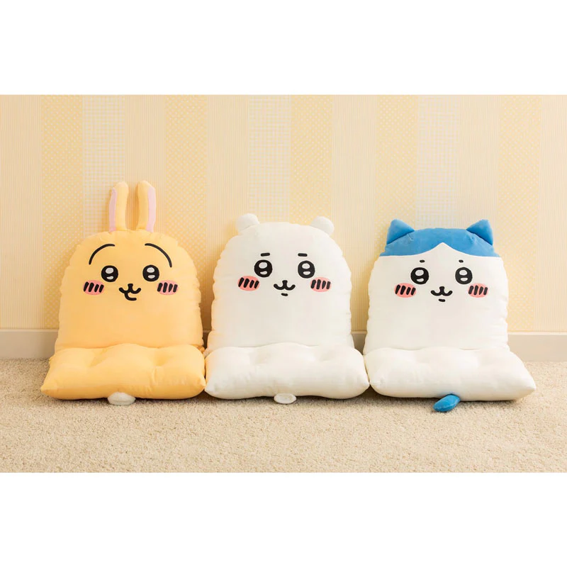 ちいかわ もちもちリラックスチェアクッション（ハチワレ） - Image 6