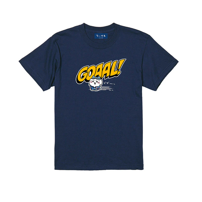 ちいかわのTシャツ(ゴール) サッカー日本代表ver.