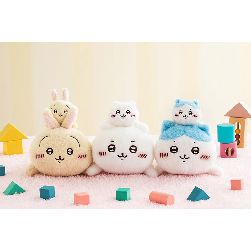 ちいかわ ほわほわぬいぐるみ（ハチワレ） - Image 4