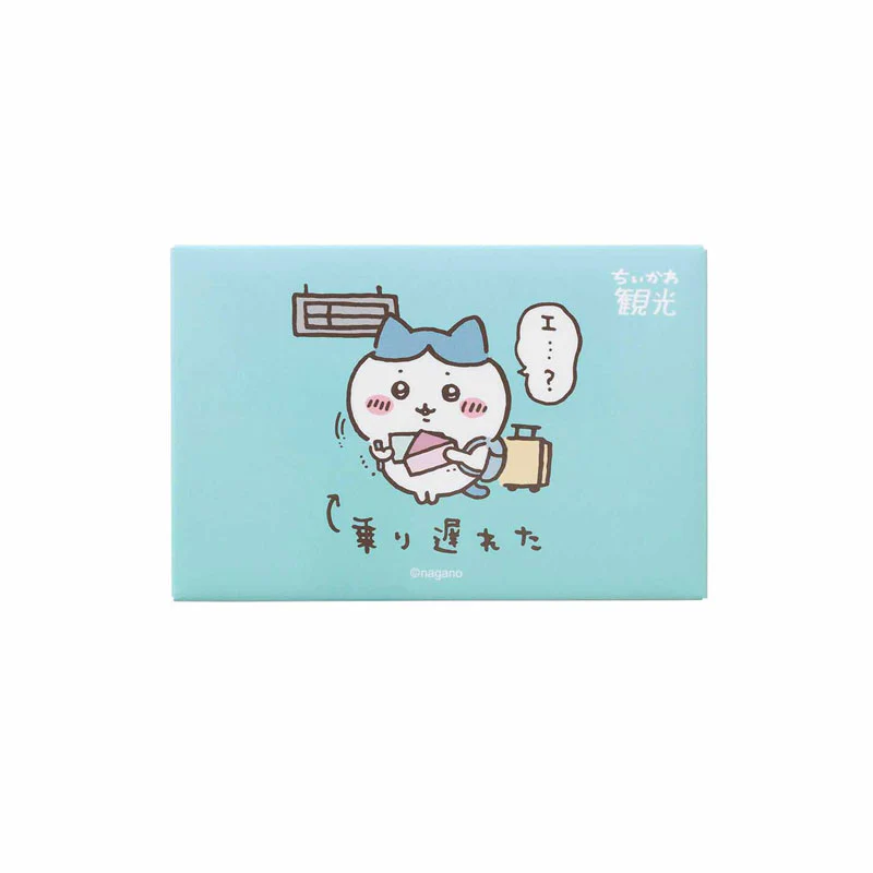 ちいかわ観光 スクエアマグネット（乗り遅れた） - Image 5