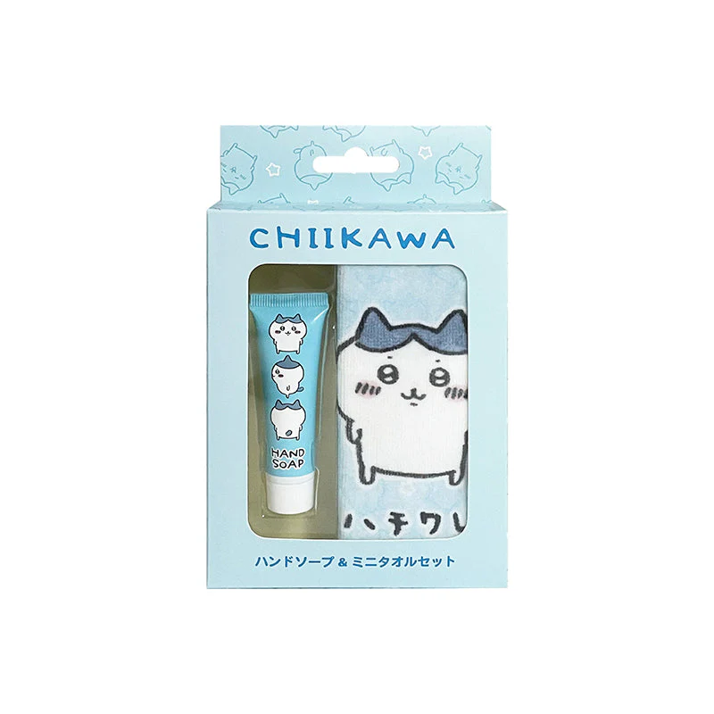 ちいかわ ハンドソープ&ミニタオルセット(ハチワレ)