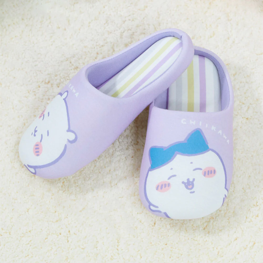 ちいかわ ストライプルームシューズ PU