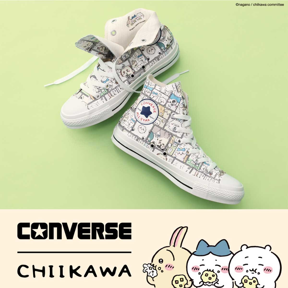 ちいかわ CONVERSE×ちいかわ ALL STAR CL HI / USAGI【他の商品と同時購入不可】 - Image 3