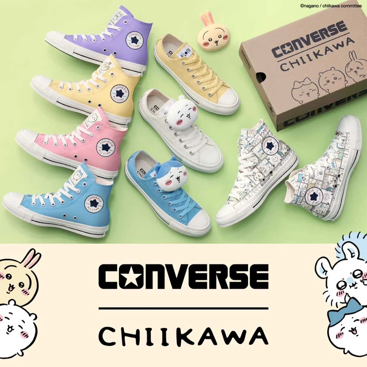 ちいかわ CONVERSE×ちいかわ ALL STAR CM HI / MULTI【他の商品と同時購入不可】 - Image 5