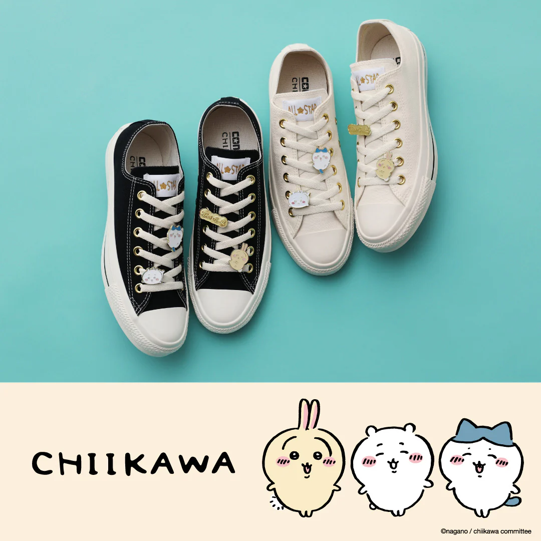 ちいかわ CONVERSE×ちいかわ ALL STAR GD OX / CHIIKAWA WHITE【他の商品と同時購入不可】 - Image 2