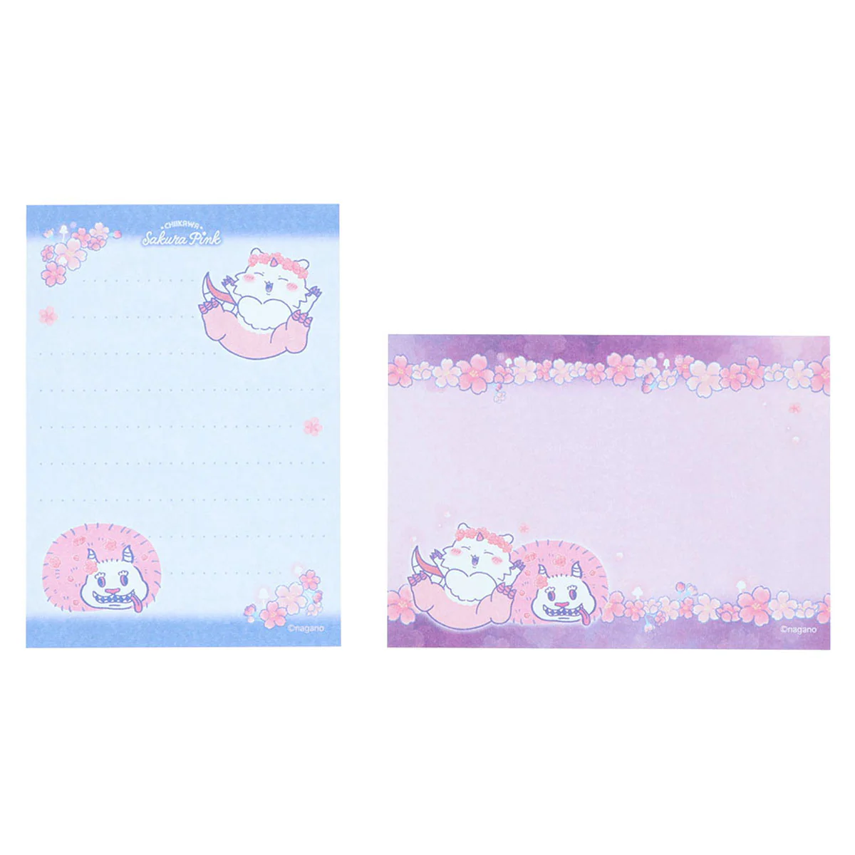 ちいかわ メモミニ（Sakura Pink・ヨザクラ・あのこ＆でかつよ） - Image 7