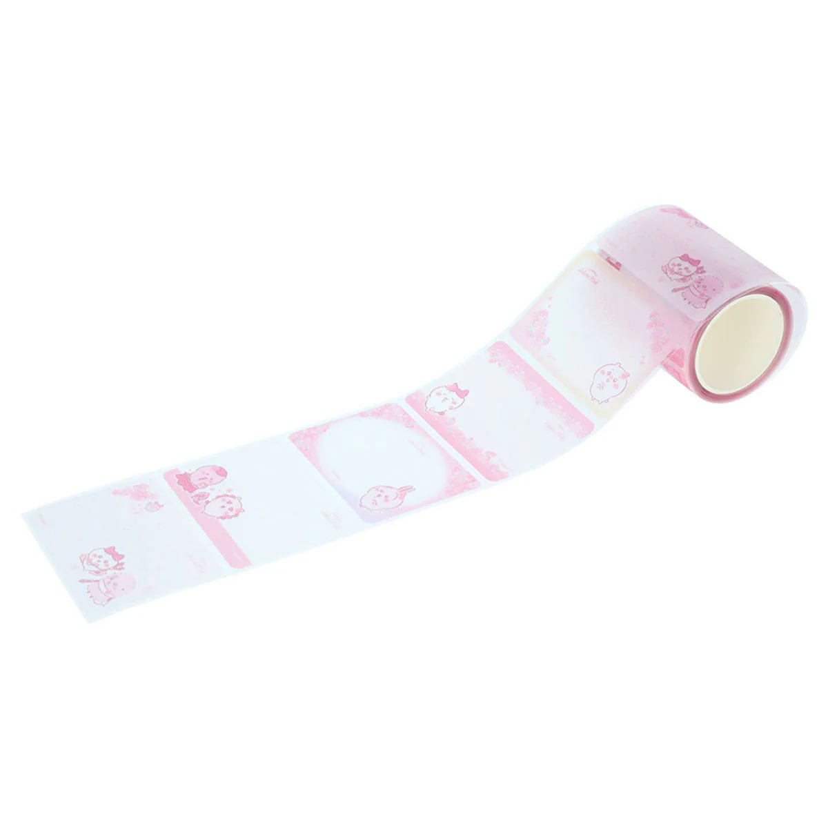 ちいかわ グリッターロールステッカーメモ(Sakura Pink・サクラ) - Image 8