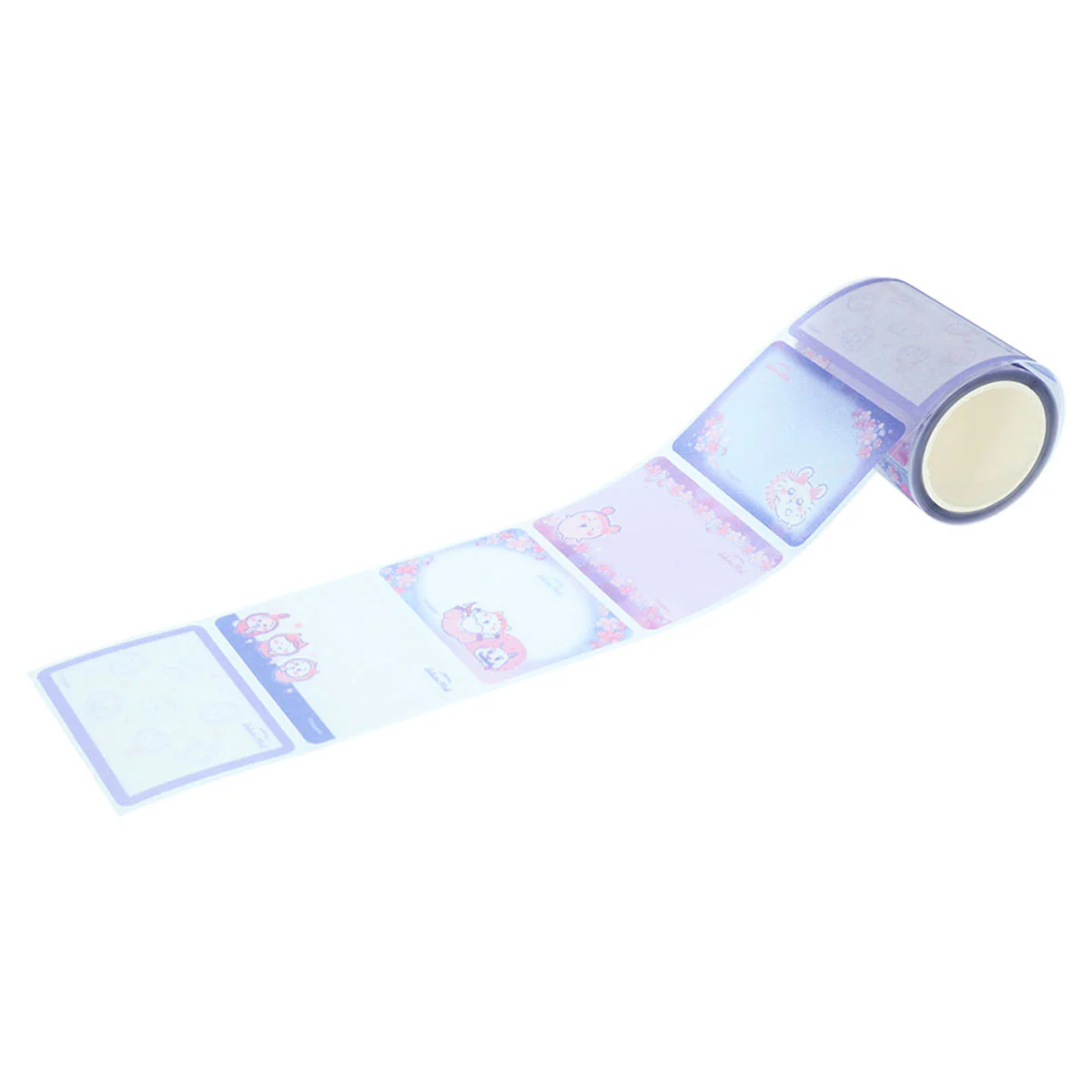ちいかわ グリッターロールステッカーメモ（Sakura Pink・ヨザクラ） - Image 8
