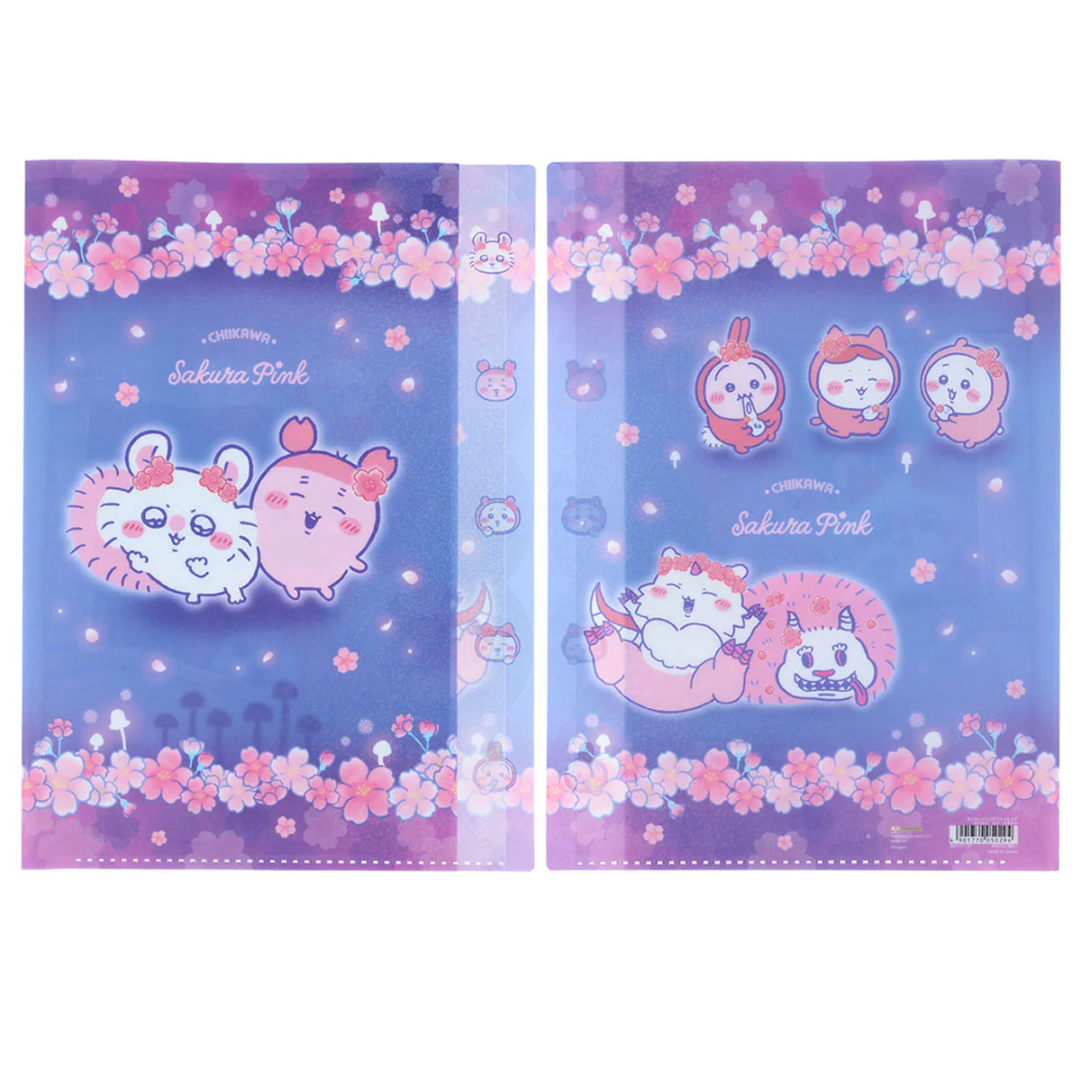 ちいかわ ダイカットクリアファイル5P(Sakura Pink・ヨザクラ) - Image 5