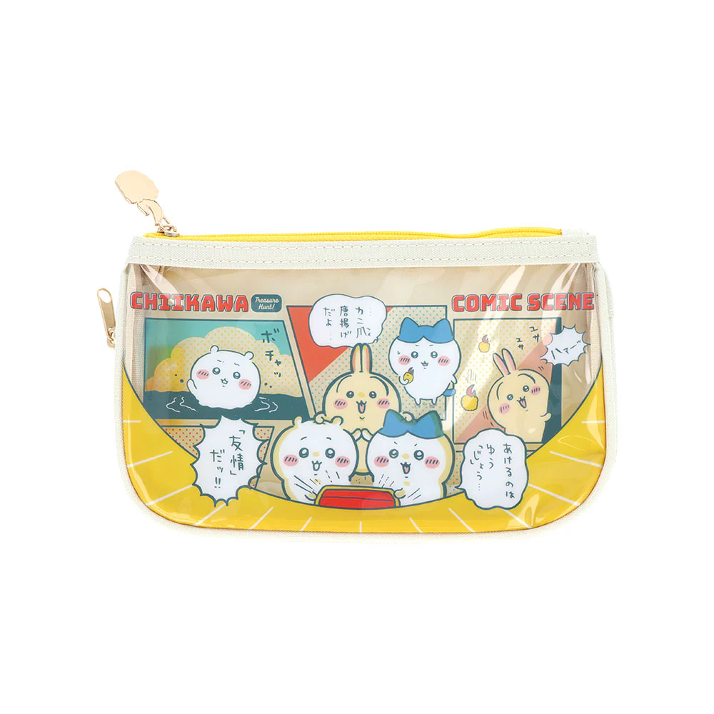 ちいかわ ペンケースクリアフラット(お宝)