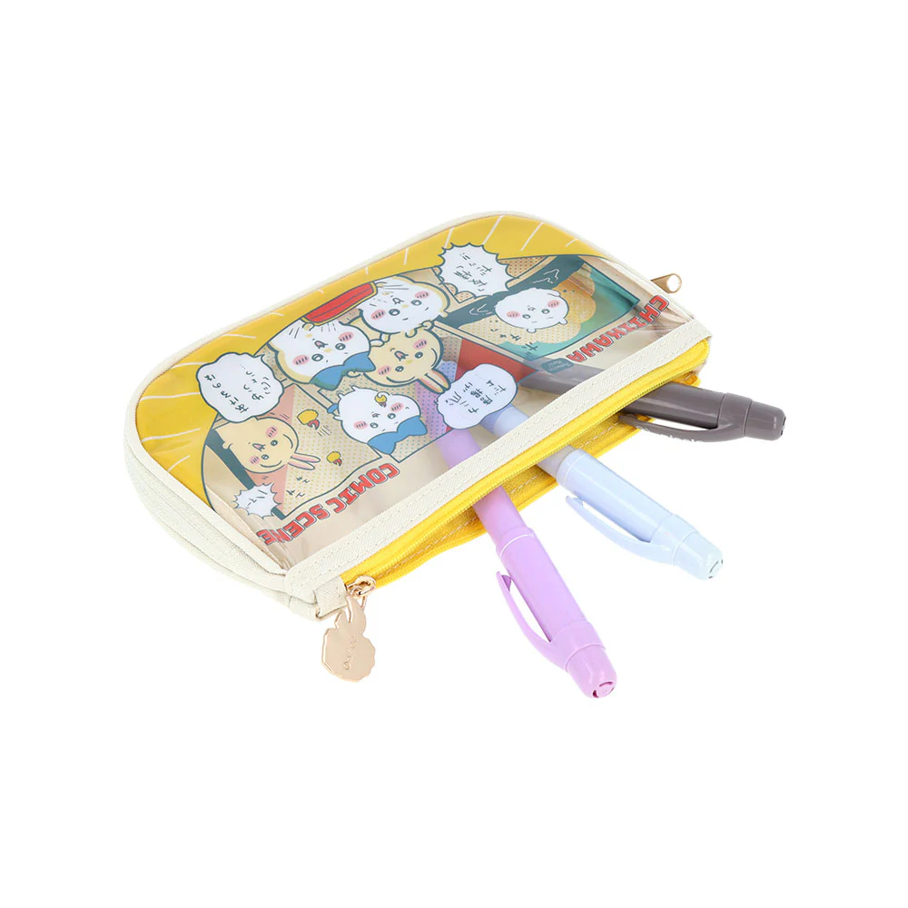 ちいかわ ペンケースクリアフラット(お宝) - Image 4