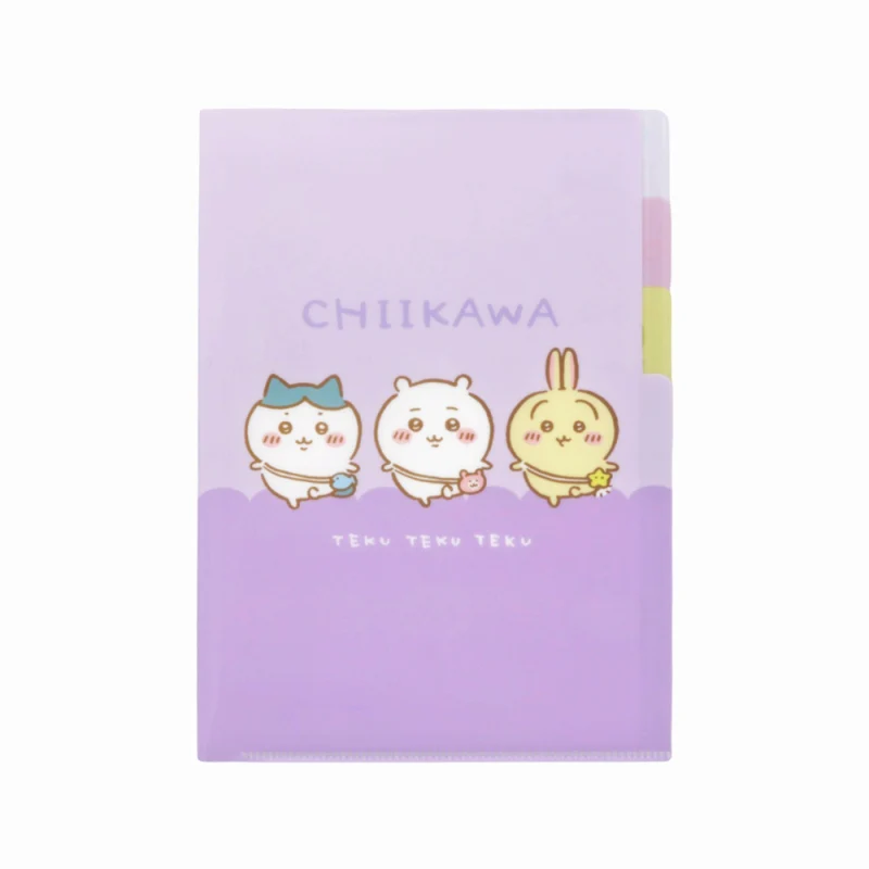 ちいかわ クリアファイルA5 3P（おでかけ）
