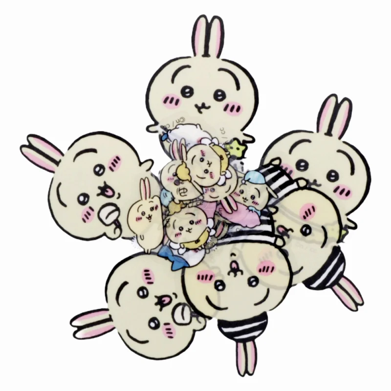ちいかわ クリアピースシール（うさぎ） - Image 3