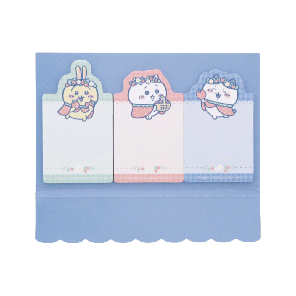 ちいかわ ダイカット付箋(いちごケープ) - Image 2