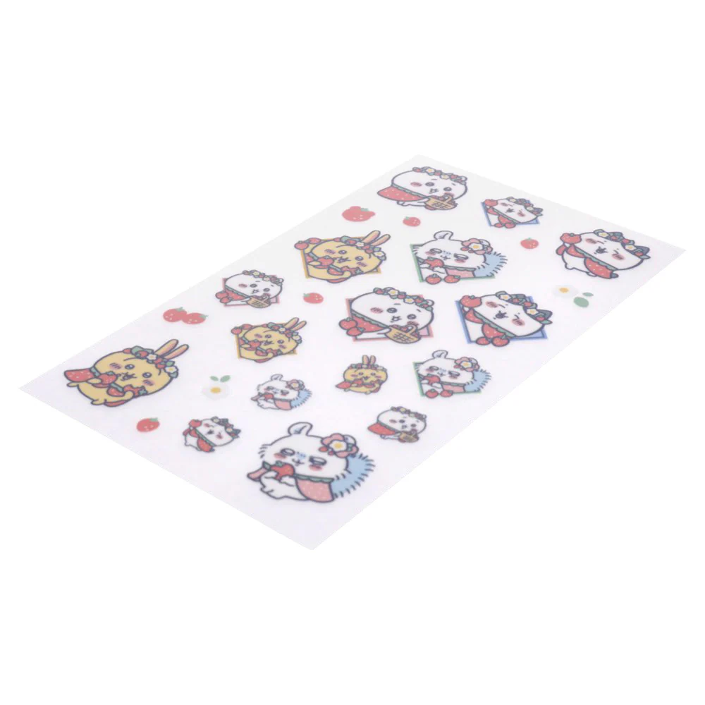 ちいかわ デコレーションシール(いちごケープ) - Image 3