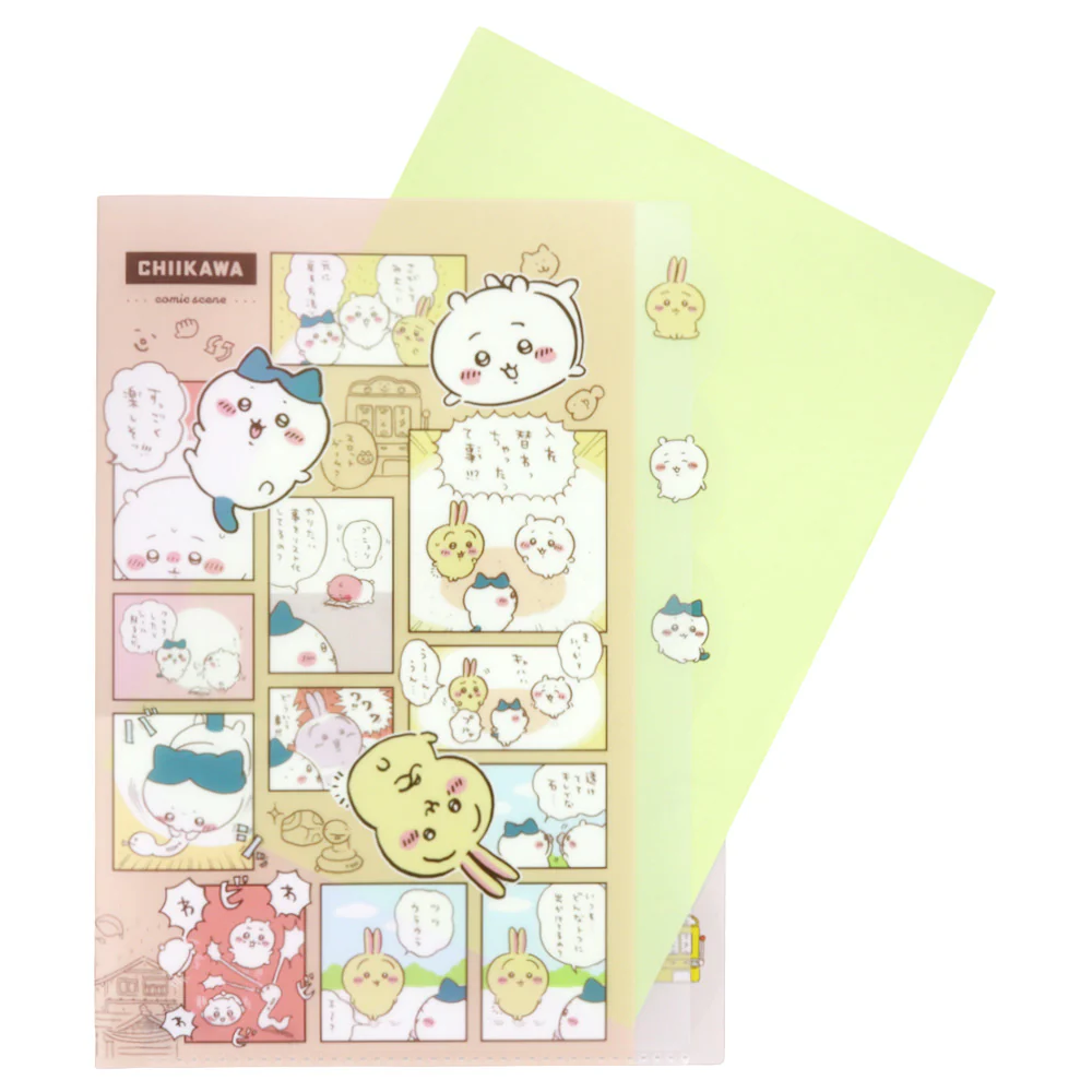 ちいかわ ダイカットクリアファイル5P（コミック） - Image 3