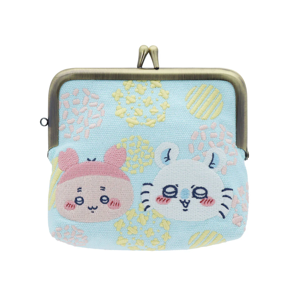 ちいかわ 畳刺繍がま口ミニポーチ(モモンガ&古本屋)