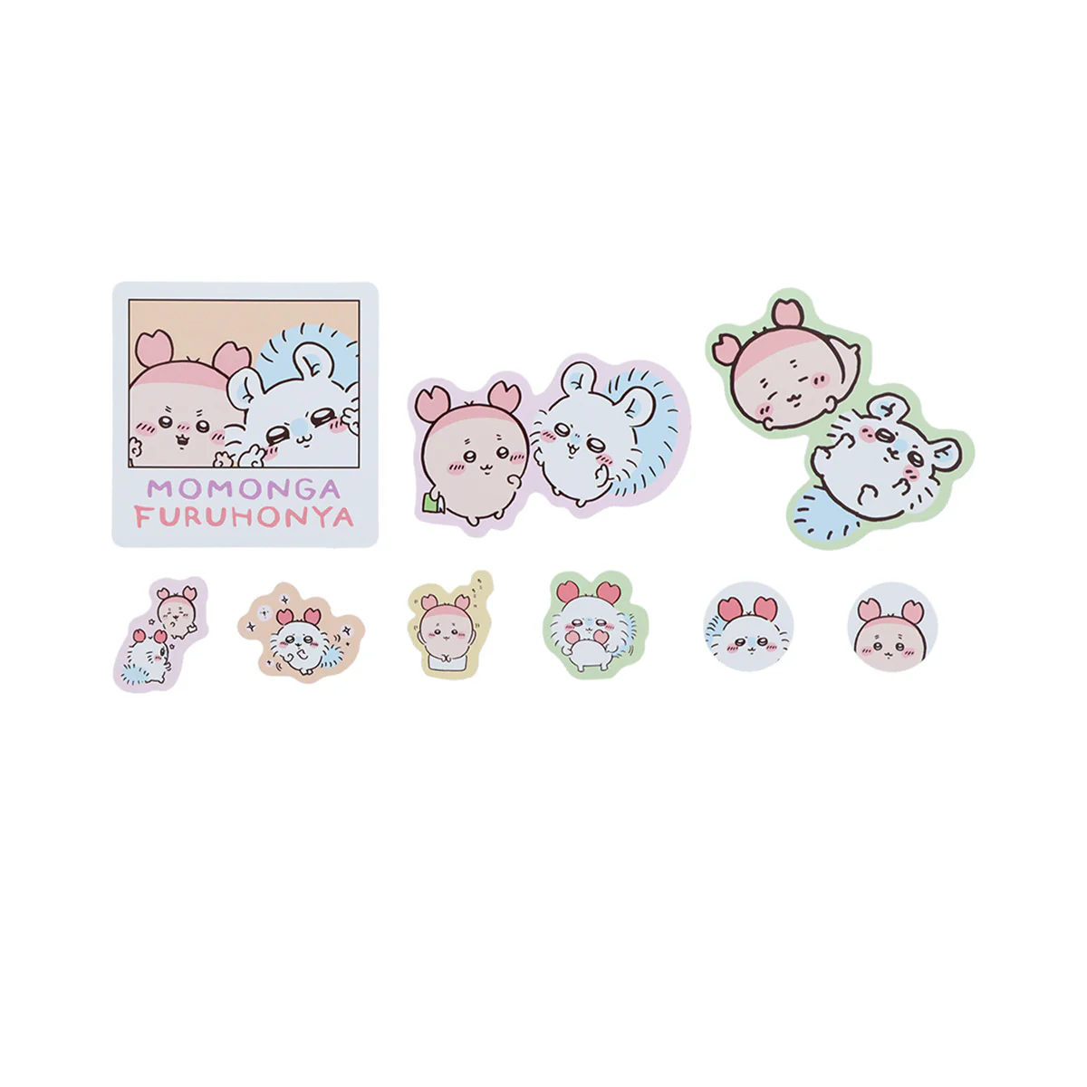 ちいかわ ピースシール(モモンガ×古本屋) - Image 3