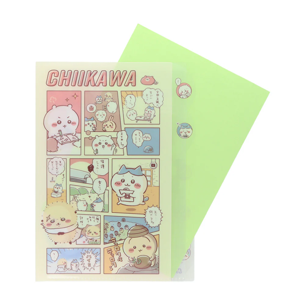 ちいかわ ダイカットクリアファイル5P(コミック) - Image 3