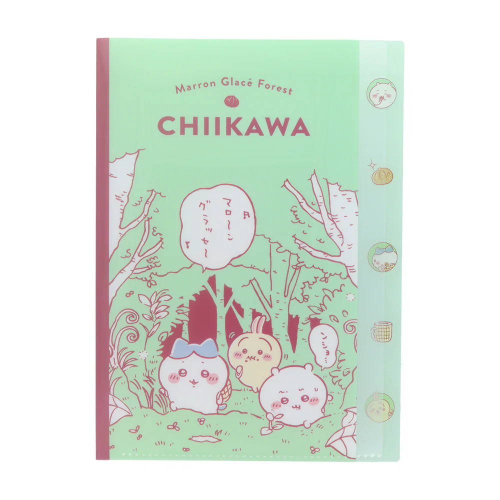 ちいかわ ダイカットクリアファイル5P（セリフ）