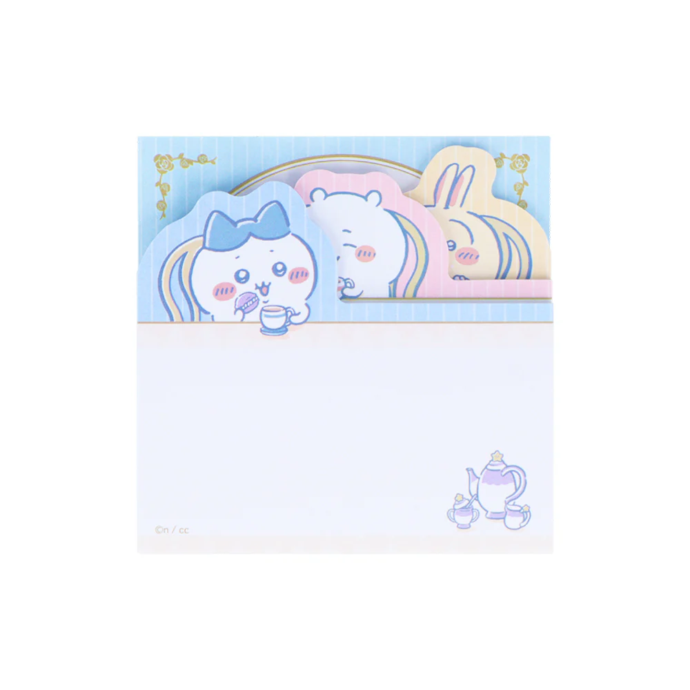 ちいかわ ダイカットブロック付箋(ティータイムA) - Image 3