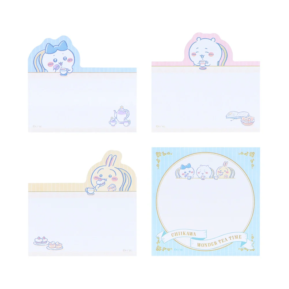 ちいかわ ダイカットブロック付箋(ティータイムA) - Image 4